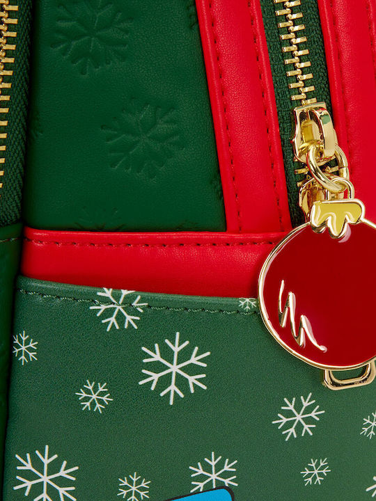 Loungefly The Grinch Dr. Seuss Holiday School Bag Backpack