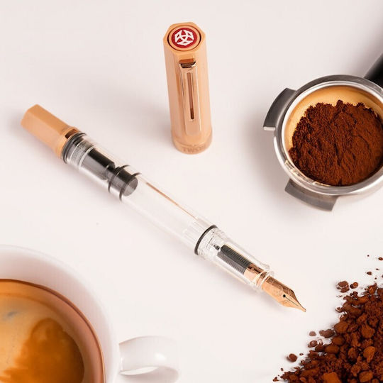 Twsbi Eco Cafe Bronze Fountain Pen 4711467441003 Nibs Broad