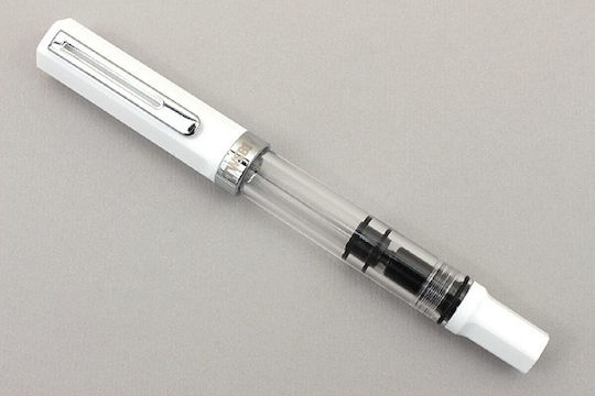 Twsbi Eco Stilou Cu Piston Alb Umplere Pană De Scris 4711467444356 Penite Extra Fine
