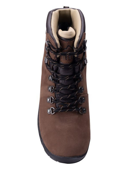 Elbrus Men's Hiking Boots Waterproof Brown