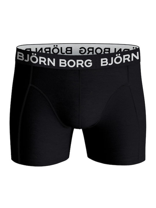 Herren Boxershorts Schwarz 3Packung