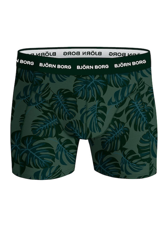 Herren Boxershorts Grün Camo 3Packung