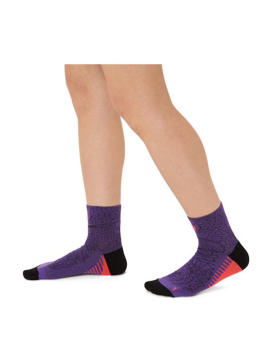 ASICS Performance Running Socks Purple 1 Pair