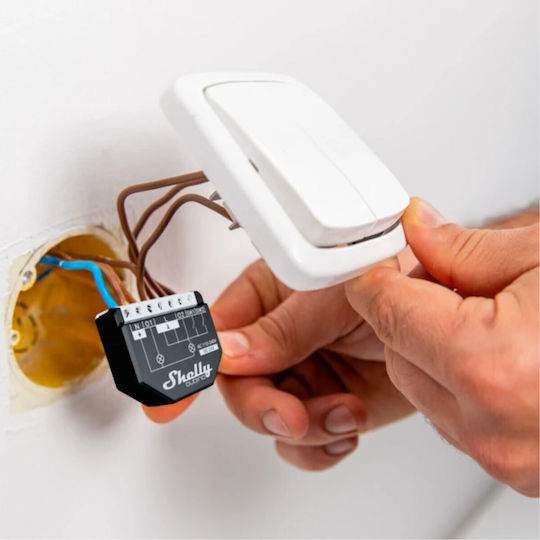 Shelly Wave 2pm Smart Switch 2 Καναλιών Z-Wave 10A