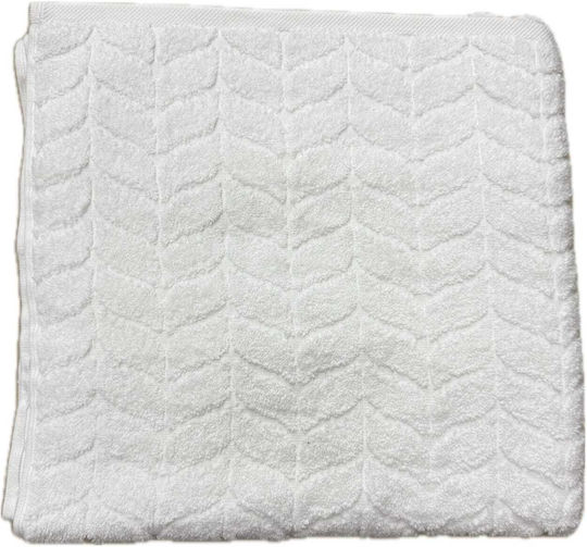 Bath Towel 70x140cm White Weight 560gr/m²