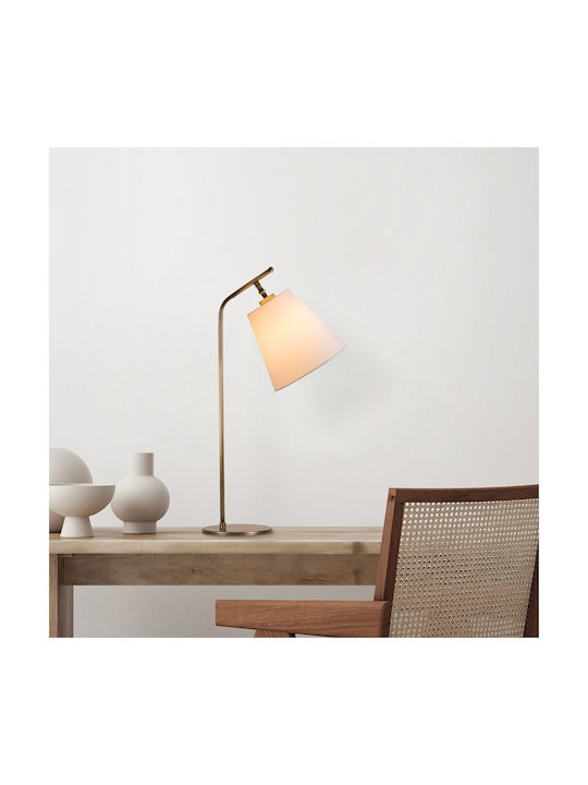 Opviq Office Lamp for Socket E27 in Yellow Color