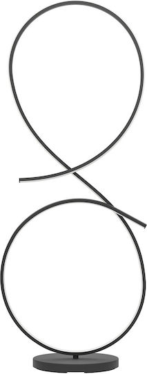 Eglo Serpins LED Stehleuchte H107xB42.5cm. mit Warmweißem Licht Schwarz