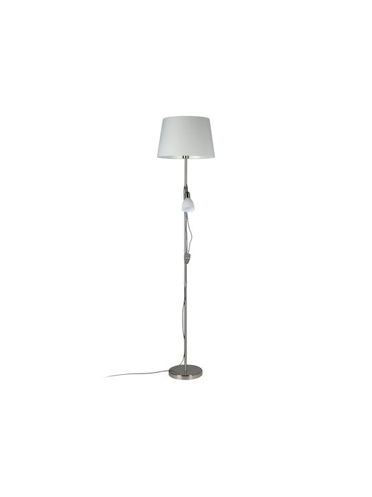Eglo Conesa Floor Lamp H170xW38cm. with Socket for Bulb E27 White