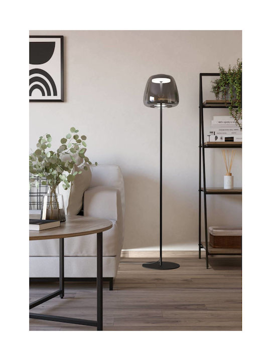 Eglo LED Φωτιστικό Δαπέδου Υ139.5εκ. Μαύρο