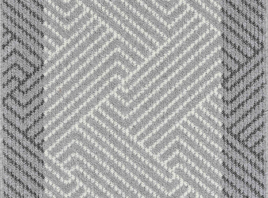 Rutschfeste Küchenmatte Läufer Carmel Grau-Zart 80x160