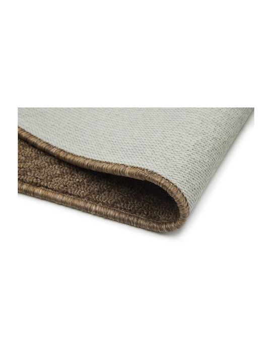 Non-Slip Kitchen Mat Runner Carmel Brown-Sand 80x160