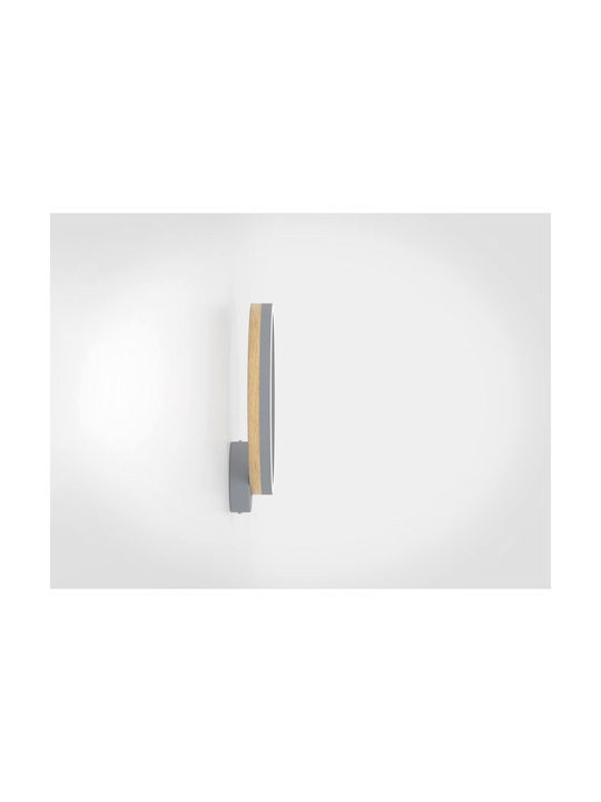 Eglo Cadinaro Modern Leuchte Wand mit Integrierter LED und Warmweißes Licht 30x30cm