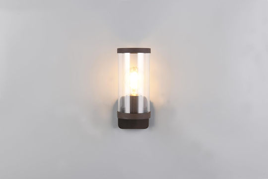 Trio Lighting Μοντέρνο Φωτιστικό Τοίχου με Ντουί E27 Μπεζ 9x9x9εκ.