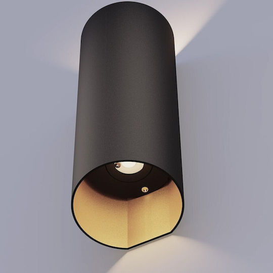 Calex Lumină de exterior montată pe perete LED IP54 8W cu Alb Cald Lumină Dublu Fascicul