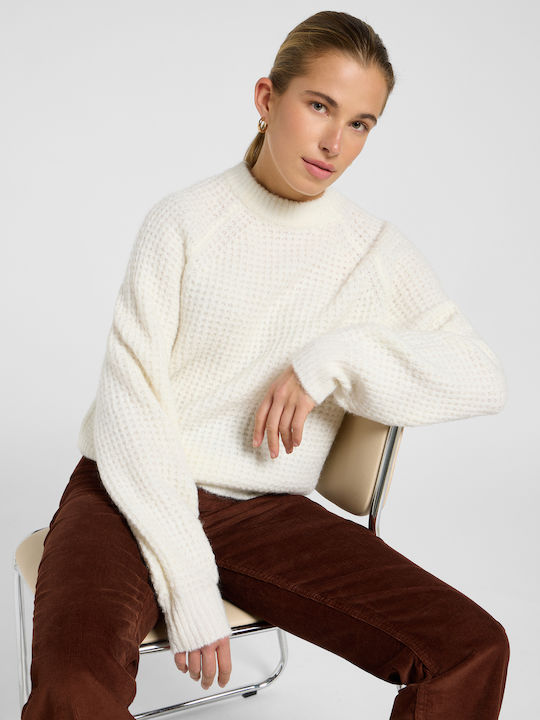 Damen Pullover Ecru