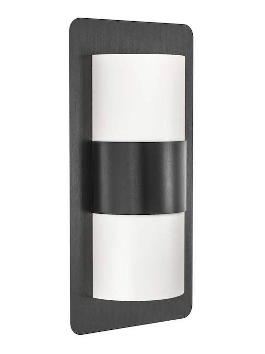 Eglo Cistierna Wall-Mounted Outdoor Ceiling Light E27 IP44 18x35x35εκ.