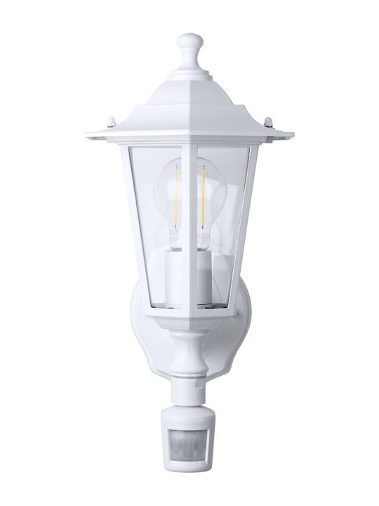 Eglo Laterna Wall-Mounted Outdoor Lantern E27 IP44 16.5x36x36εκ.