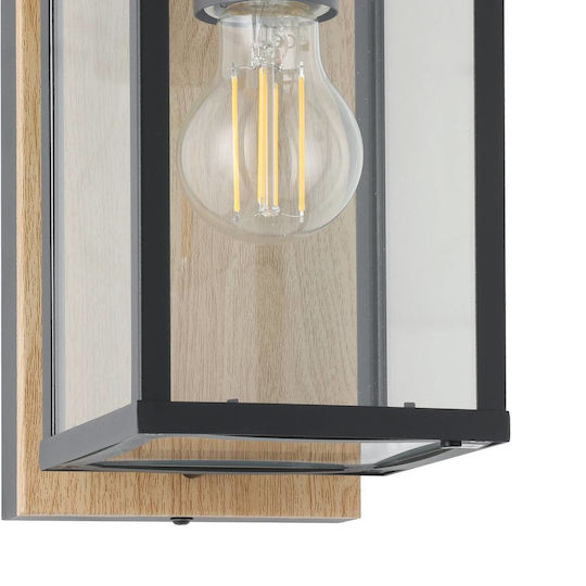 Eglo Budrone Wall-Mounted Outdoor Ceiling Light E27 IP44 12x27εκ.