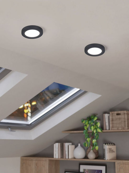 Eglo Κρεμαστό LED Panel με Θερμό Λευκό Φως 3000K