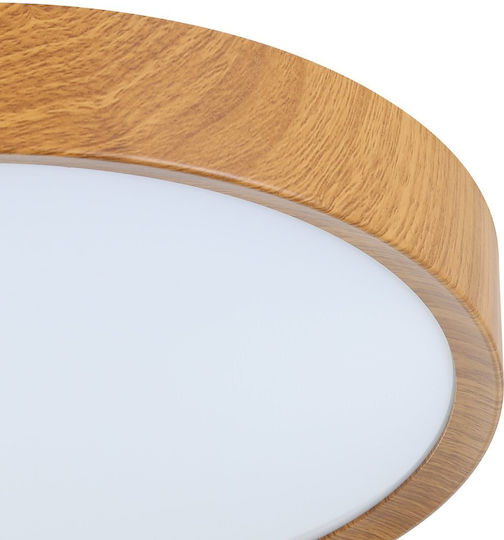 Eglo Кръгла На открито LED Панел 16.8W с Топло бяло Светлина 3000К 34см.