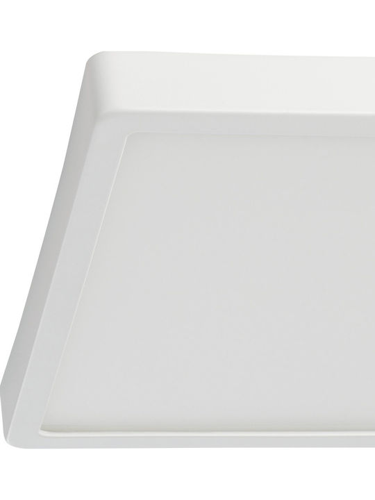 Eglo Argolis 2 Square Outdoor LED Panel 20W with Warm White Light 3000K 28.5x28.5cm