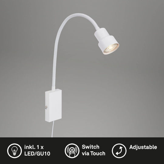 Briloner Single LED Spot in White Color