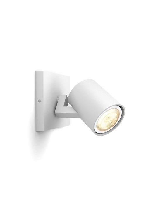 Philips Μονό LED Σποτ σε Λευκό Χρώμα