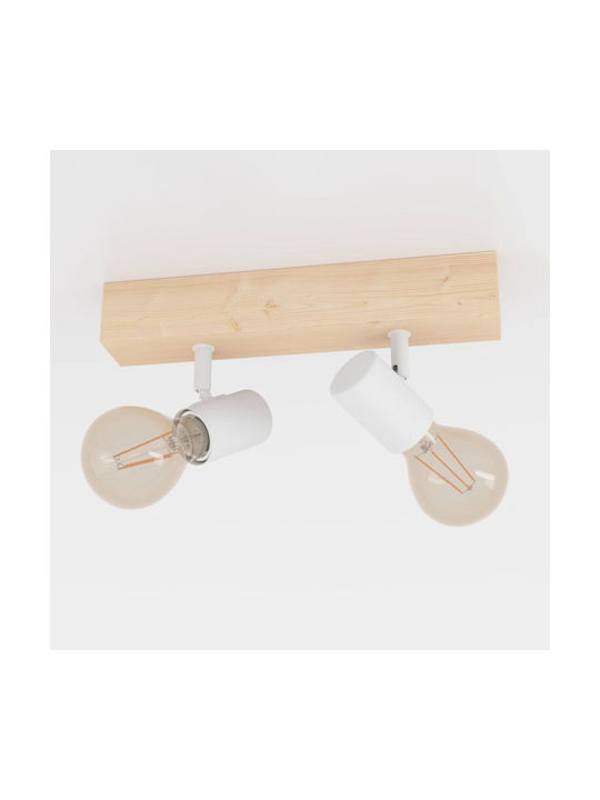 Eglo 99483 Spotlight Townshend 3 2xe27 60w 230v FSC Certified