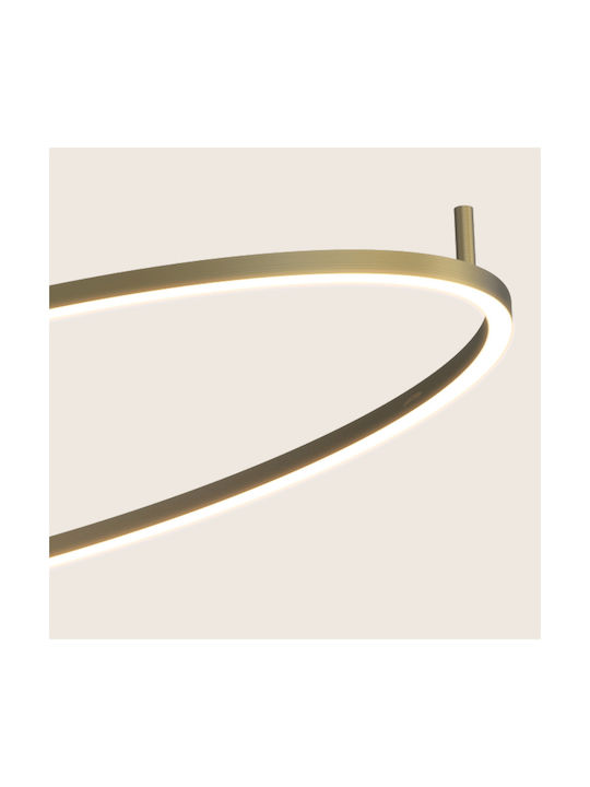 Zambelis Lights Deckenleuchte Gold mit Integrierter LED