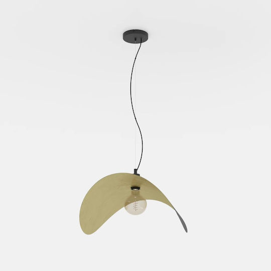 Eglo Saceda Κρεμαστό Φωτιστικό Μαύρο με Ντουί E27 80x55x200εκ.