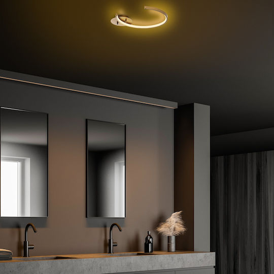 Opviq Moon Pendant Light Yellow 46x33cm