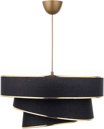 Opviq Couper Pendant Light Black with Socket E27 40x72cm