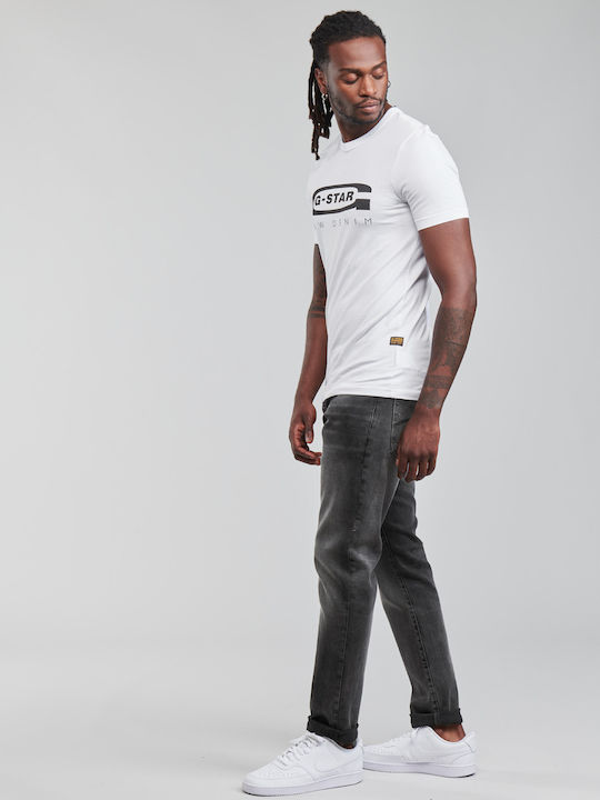 3301 Men's Jeans Pants Elastic with Slim Fit Gray