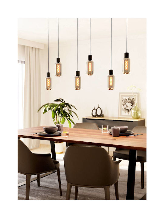 Eglo Pendant Light Black 138x14x110cm