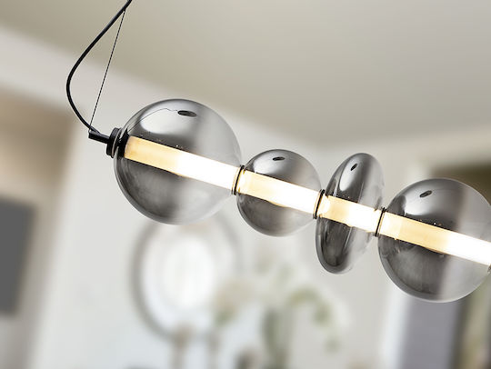 Gladis Adjustable Pendant Light Black