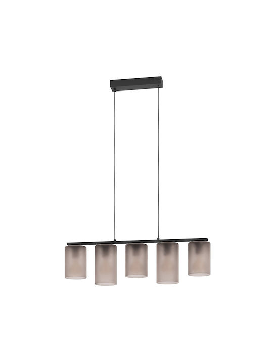 Eglo Colomera Pendant Light Black 80x12x110cm