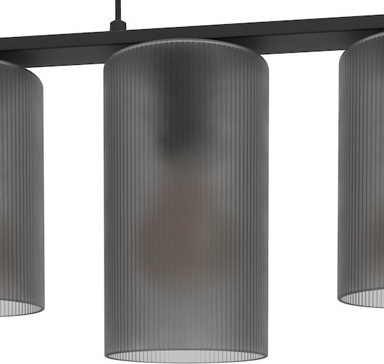 Eglo Colomera Hängelampe Schwarz 80x12x110cm.