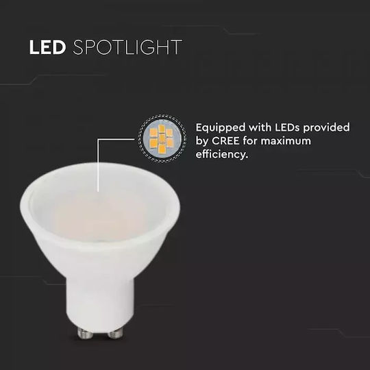 V-TAC LED-Lampe 10W für Fassung GU10 Warmes Weiß