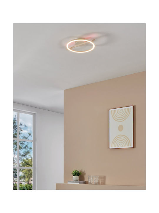 Eglo Amandolo Ceiling Mount Light 40cm White with Integrated LED