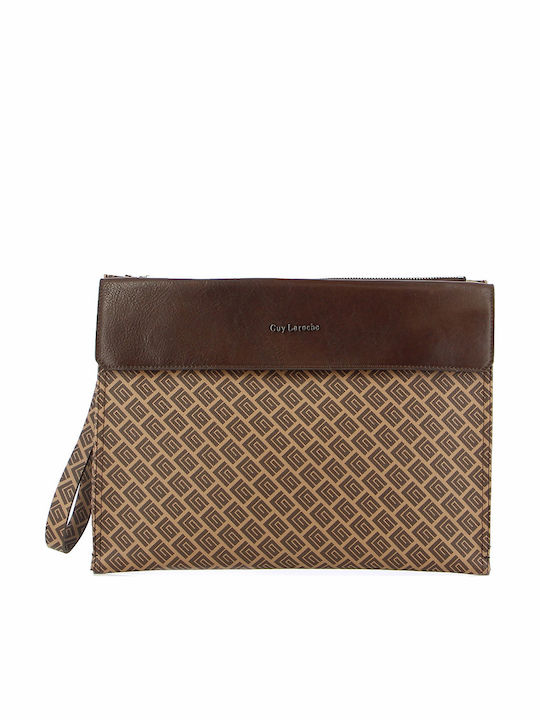 Women's Clutch Bag Tabac Brown