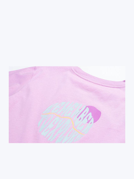 Γυναικείο Αθλητικό T-shirt Μωβ