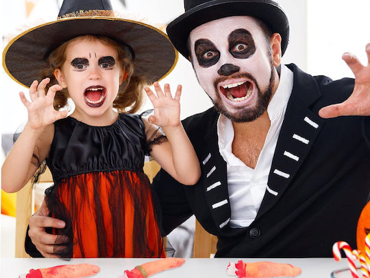 Accesoriu de Carnaval Roșu pentru Halloween 5buc