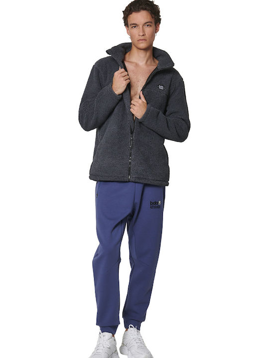 Ανδρική Ζακέτα Fleece Sky Grey