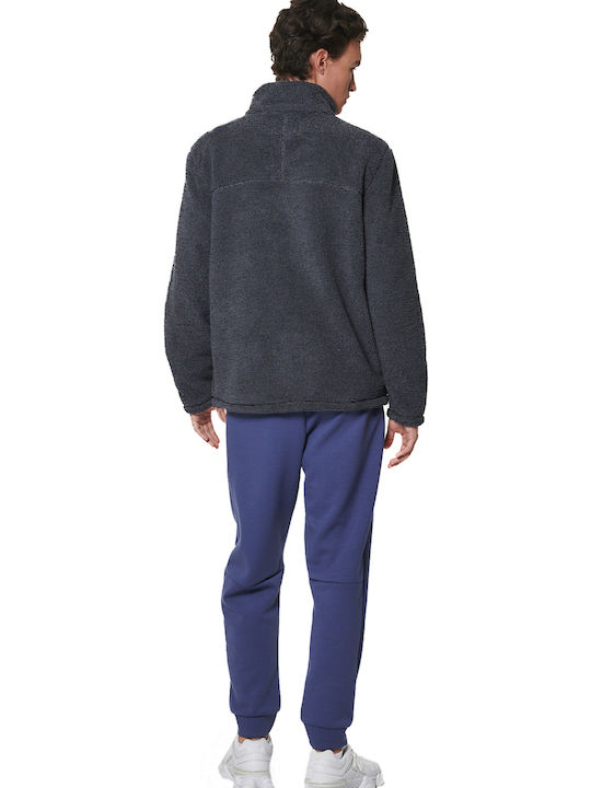 Ανδρική Ζακέτα Fleece Sky Grey