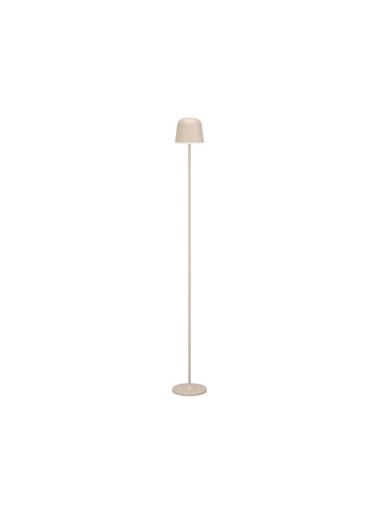 Eglo LED Φωτιστικό Δαπέδου με Θερμό Λευκό Φως 440lm Μπεζ