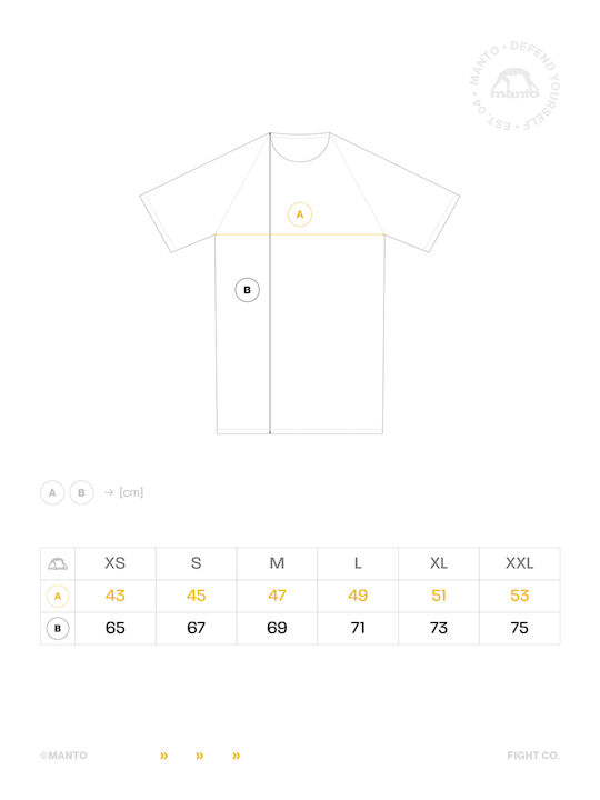 Manto Bărbați Cu mânecă scurtă Tricou MN-R935-BK pentru Jiu-Jitsu Neagră