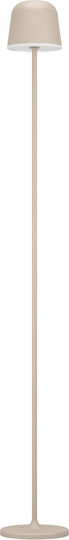 Eglo LED Floor Lamp with Warm White Light 440lm Beige