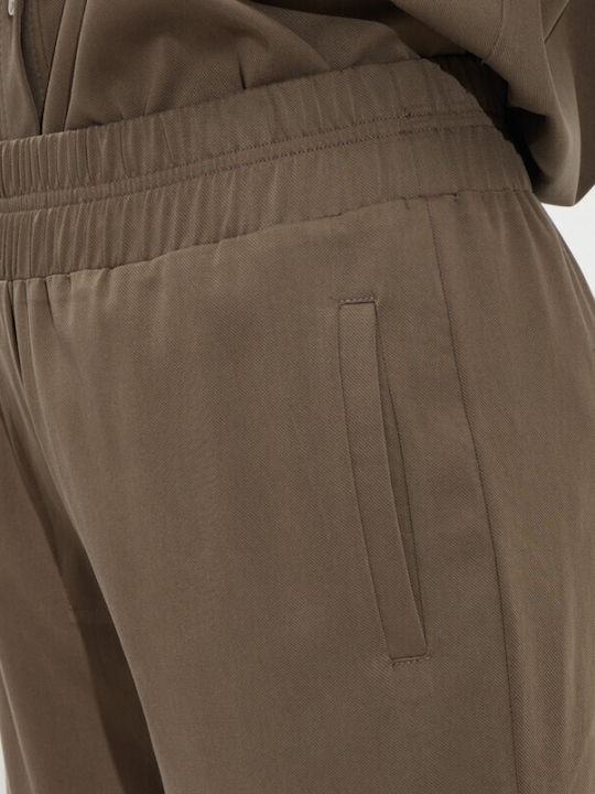 Dama Tesatura Pantaloni Olive