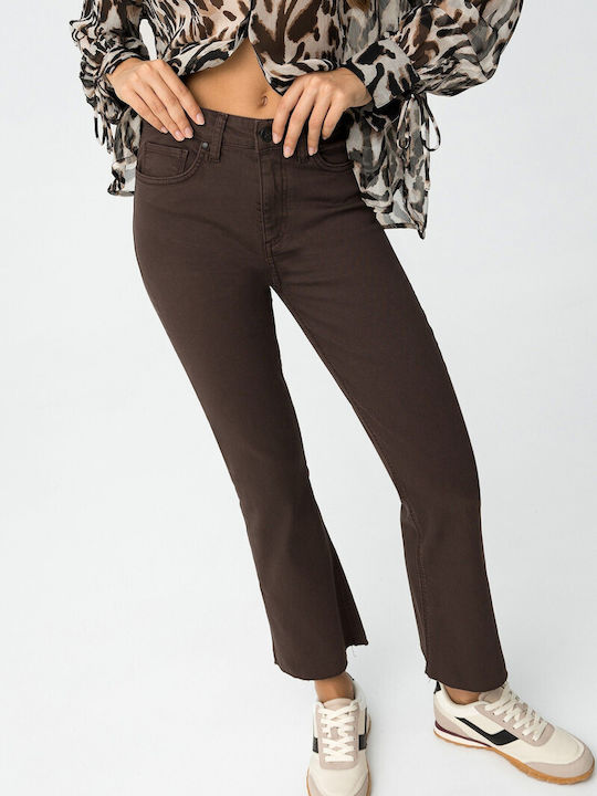 Women's Jean Trousers Brown