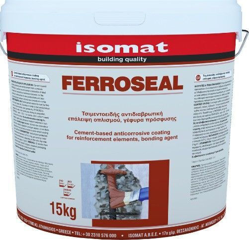 Isomat Ferroseal Αντιδιαβρωτική Προστασία Κεραμιδί 1kg
